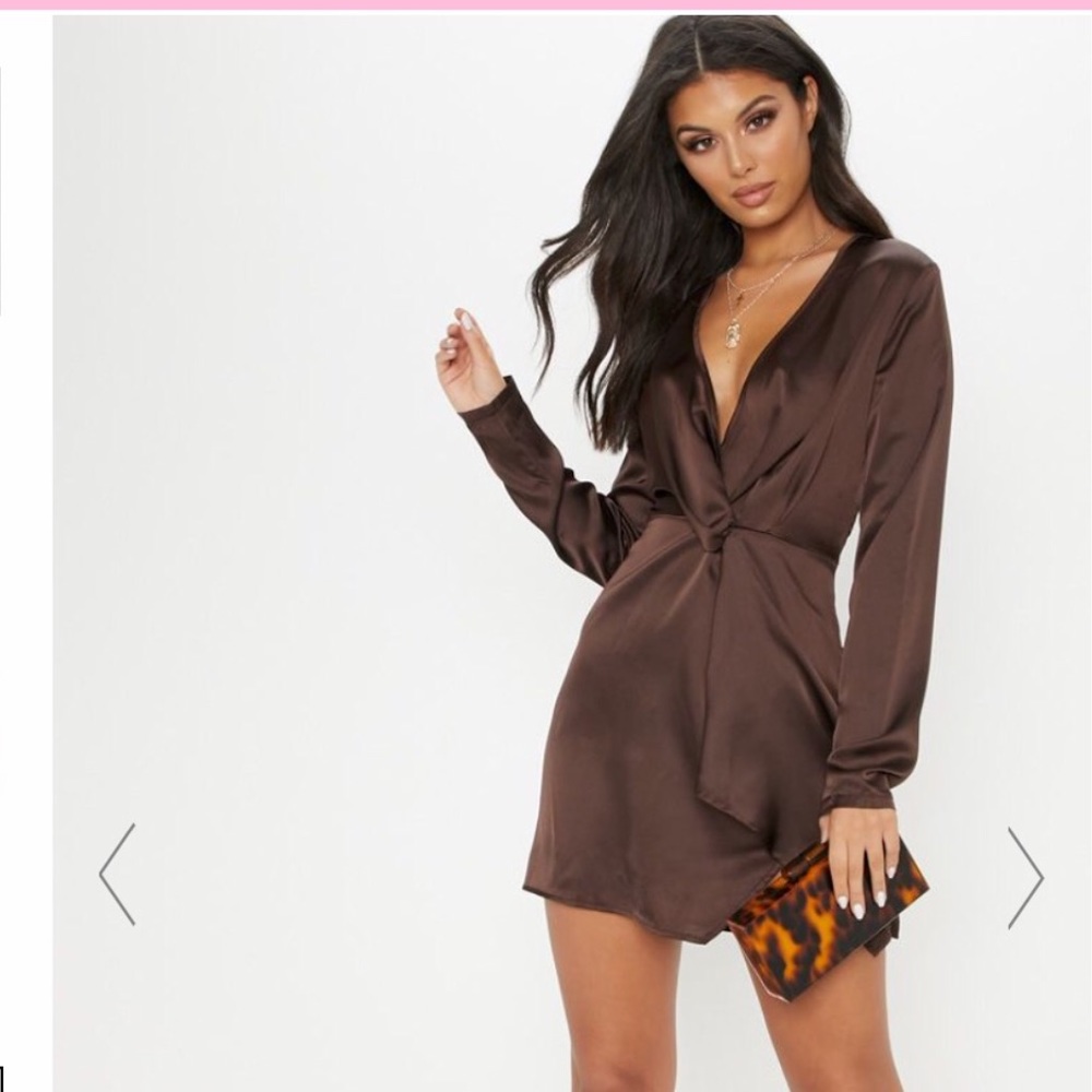 Brown dress